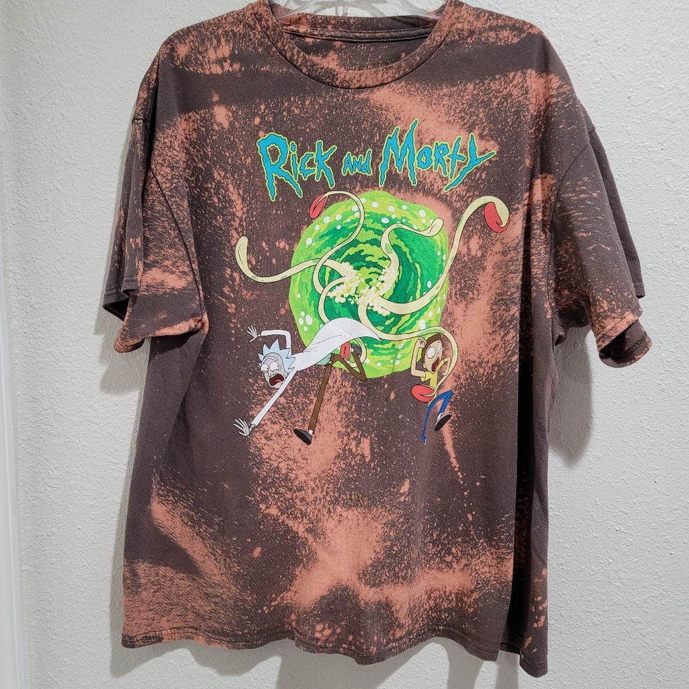 Rick and Morty Shirt graphic tee Sz XL